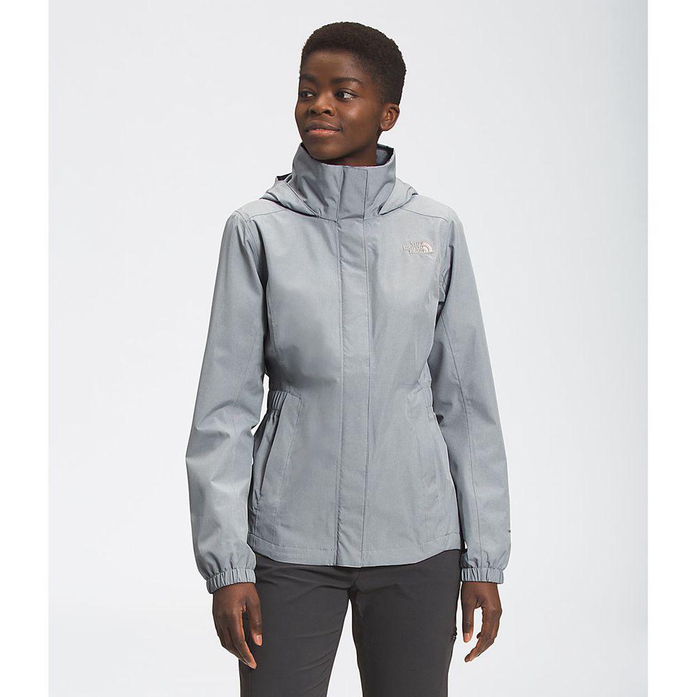 The North Face Resolve Parka Ii Γυναικεια Αδιάβροχα Μπουφάν - Γκρι (FIRQ63289)